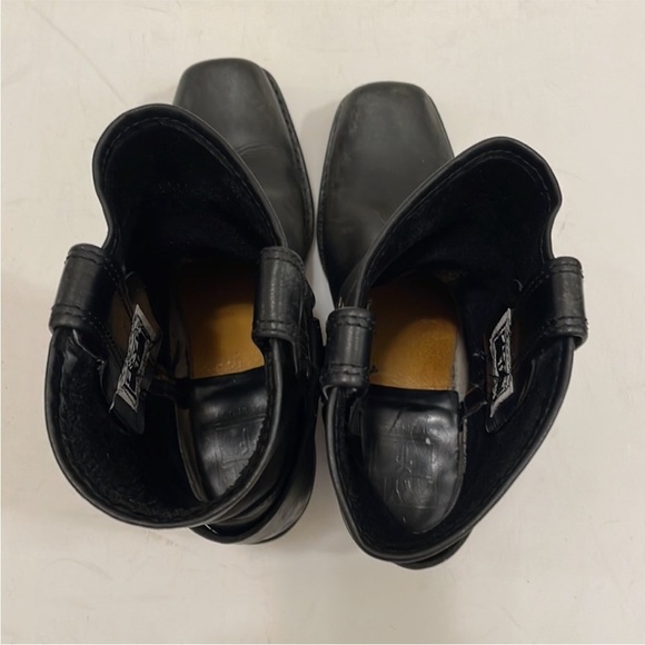 Frye Shoes Frye Size 65 Harness Boots Short Shortie Biker Black